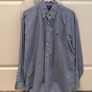 Polo shirt long sleeved size M